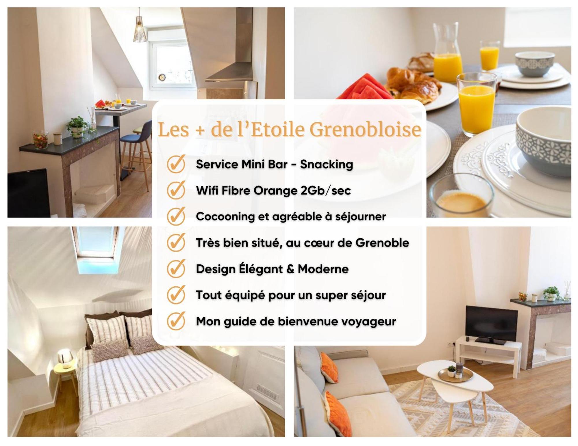 Apartamento L'étoile Grenobloise Grenoble Exterior foto